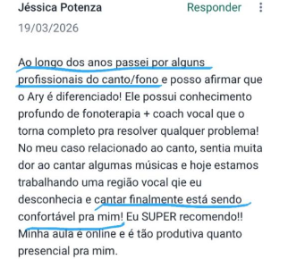 Depoimento de aluno 4