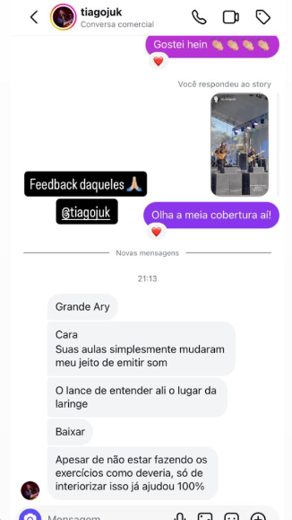 Depoimento de aluno 2